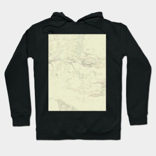 Classic digital abstract of cream and grey marble. Hoodie